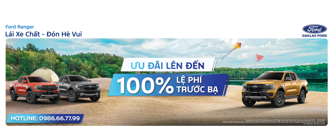 Banner trang chủ trên PC