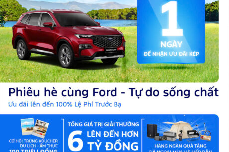 “PHIÊU HÈ CÙNG FORD – TỰ DO SỐNG CHẤT”
