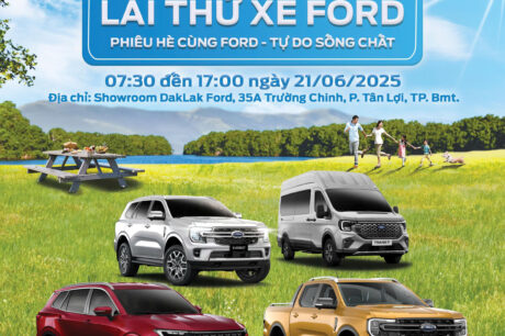 Sự kiện lái thử & ra mắt xe mới tại Daklak Ford