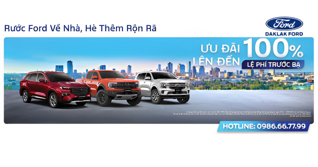 Banner trang chủ trên PC