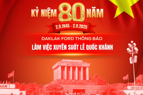 THÔNG BÁO HOẠT ĐỘNG QUỐC KHÁNH 2/9