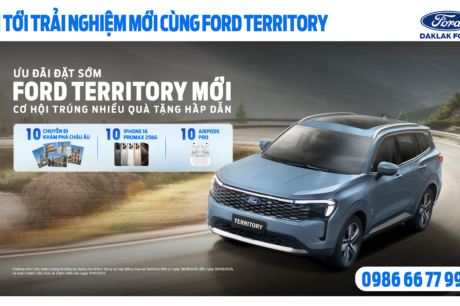 Ưu Đãi Đặt Trước Ford Territory Mới 2025 