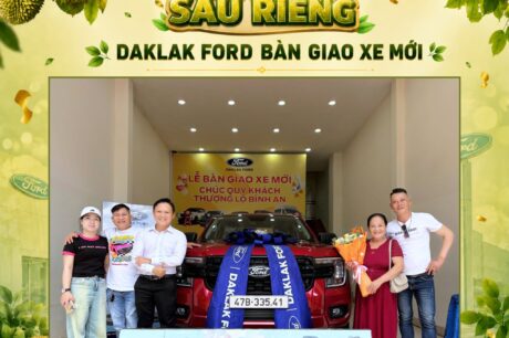 RỘN RÀNG LỄ HỘI SẦU RIÊNG – DAKLAK FORD BÀN GIAO XE MỚI