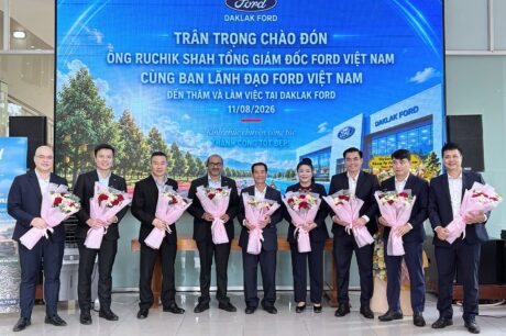 DAKLAK FORD TRÂN TRỌNG CHÀO ĐÓN ÔNG RUCHIK SHAH – TỔNG GIÁM ĐỐC FORD VIỆT NAM