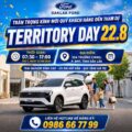 SỰ KIỆN RA MẮT FORD TERRITORY PLATINUM – MỞ HÀNH TRÌNH ĐÁNG GIÁ CÙNG DAKLAK FORD