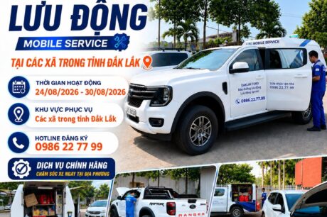 MOBILE SERVICE – BẢO DƯỠNG LƯU ĐỘNG TẠI NHÀ
