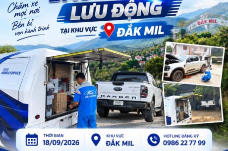 DAKLAK FORD – FORD MOBILE SERVICE TẠI ĐẮK MIL