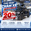 CHỦ NHẬT CHĂM XE – BẢO DƯỠNG CHUẨN, AN TÂM MỖI HÀNH TRÌNH