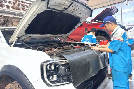 KHÔNG KHÍ XƯỞNG DỊCH VỤ ĐẦU TUẦN TẠI DAKLAK FORD