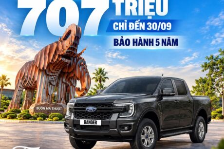 THÁNG MỚI – KHỞI ĐẦU MỚI, ƯU ĐÃI MỚI TẠI DAKLAK FORD!