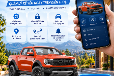 FORD APP – QUẢN LÝ XẾ YÊU NGAY TRÊN ĐIỆN THOẠI