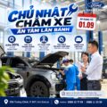 CHỦ NHẬT CHĂM XE – AN TÂM LĂN BÁNH