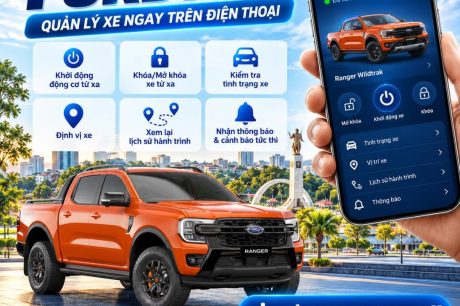 MỘT CHẠM – VẠN TIỆN ÍCH CÙNG FORD APP